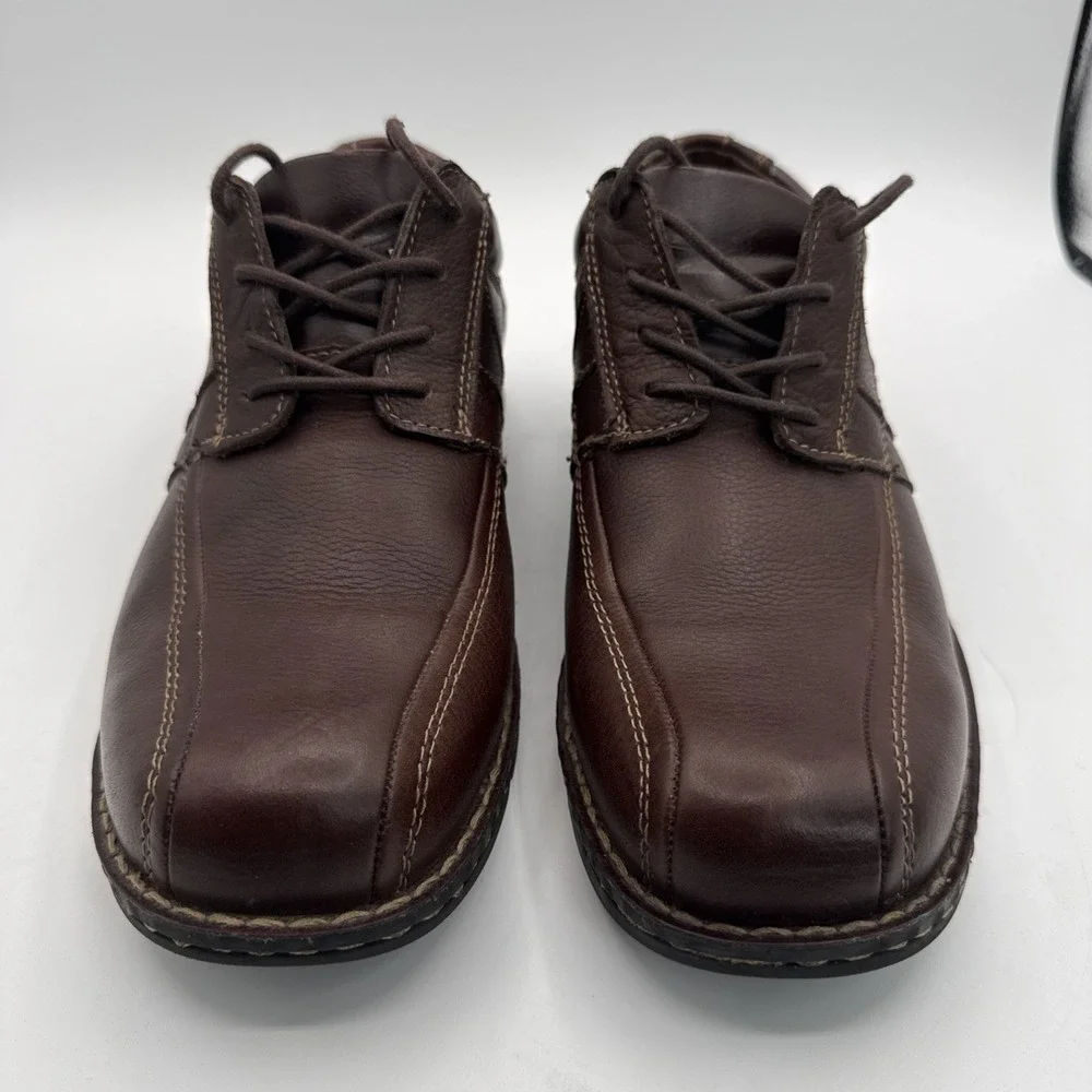 Dockers Men's Brown Casual Or Dress‎ Leather Shoes Sz 9.5 W Fall Everyday Wear